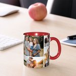 Personalized Photos Collage Ceramic Coffee Mug Birthday Anniversary Gift for Family Friend