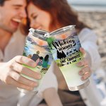 Personalizzato Making Memories One Campsite At A Time 30oz Curved Tumbler Anniversary Birthday Gift for Family