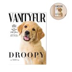 Personalised Pet Portrait Magazine Cover Indoor Decoration Birthday Christmas Thanksgiving Gift for Pet Lovers