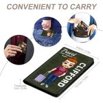 Personalisierte Reise ist meine Therapie Reisepass Fall mit Namen Reise Reisezubehör Geburtstag Geschenk für Freunde Familie