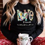 T-shirt Sweatshirt Pull Personnalisé avec Nom des Petits Cadeau de Noël Cadeau d'Anniversaire pour Grand-Mère Mère