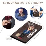 Personalised So The Adventure Begins Compact and Portable Passport Cover with Name Travel Trip Accessory Birthday Christmas Gift for Friends Family