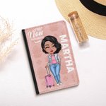Personalisierte Wenn nicht jetzt, dann wenn stilvolle und kompakte Passport Cover mit Namen Reise Reisezubehör Geburtstag Weihnachten Geschenk für Fre
