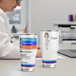 Personalised 30oz Food Grade Stainless Steel Nurse Tumbler Nurse Week Doctor Day Gift for Medical Staff