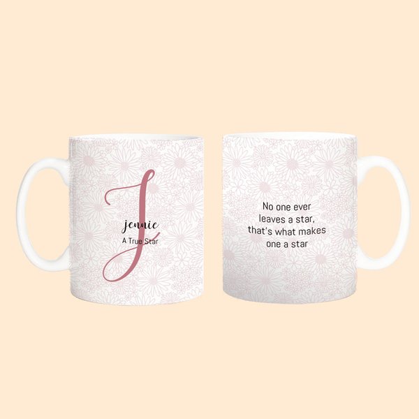 Taza de Cerámica Personalizada con Nombre 11oz o 15oz Regalo Motivacional de Cumpleaños para Familia Amigo Compañero de Trabajo