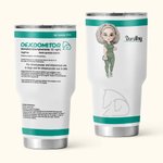 Personalised 30oz Food Grade Stainless Steel Nurse Tumbler Nurse Week Doctor Day Gift for Medical Staff