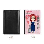 Gepersonaliseerde kleurrijke speciale paspoorthoes met naam Reis Reisaccessoire Verjaardag Kerstcadeau voor vrienden familie