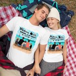 Personalized Making Memories One Campsite At A Time Adult T-shirt and Kid T-shirt Christmas Birthday Anniversary Gift for Family