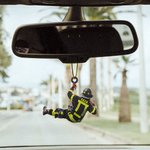 Personalisierte Acryl Feuerwehrmann Ornament doppelseitige Weihnachtsbaum Auto Home Dekoration Geburtstag Urlaub kreatives Geschenk für Feuerwehrmann