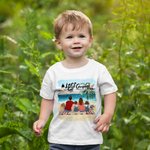 Personalisierte Let Us Go Camping Erwachsenen-T-Shirt und Kind T-shirt Geburtstag Jahrestag Geschenk für Familie Kinder