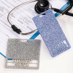 Personalised Double Lines Glitter ID Badge Buddy And Badge Reel Nurse Week Thank You Gift for Nurse Doctor Medical Staff