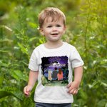Personalisierte Nacht Camping Partner für das Leben Erwachsenen-T-Shirt und Kinder-T-Shirt Weihnachtsgeschenk Geburtstag Geschenk Jahrestag Geschenk f