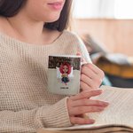 Personalised Just One More Chapter White and Color Inside Ceramic Mug Birthday Christmas Gift for Reading Girl Book Lover