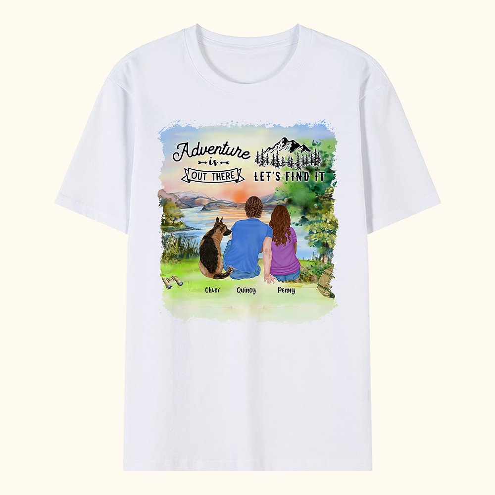 T-shirt adulte pour enfant personnalisé Let's Find It Noël Anniversaire Cadeau pour la famille