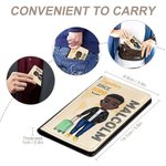 Gepersonaliseerde kleurrijke speciale paspoorthoes met naam Reis Reisaccessoire Verjaardag Kerstcadeau voor vrienden familie