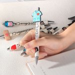 Stylo à Bille Noir Personnalisé avec Nom Cadeau pour Infirmière Médecin Personnel Médical