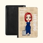 Personalised Portable Special Passport Cover with Name Birthday Gift for Travel Lover Business Traveller