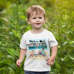 Personlig Making Memories One Campsite T-skjorte for voksne og barn Julebursdag Jubileumsgave til familien