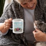 Personalised Life Is Better with a Dog/Dogs Inside Ceramic Mug with Name 11 oz and 15 oz Gift for Dog Owner
