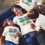 Personlig Making Memories One Campsite T-skjorte for voksne og barn Julebursdag Jubileumsgave til familien