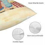 Taie d'oreiller personnalisée Family Beach Camping Let's Sleep Under The Stars Camping Birthday Gift Christmas Gift