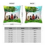 Personalized Once By My Side Forever In My Heart Throw Pillow Cover Birthday Christmas Gift for Dog Lover Owner