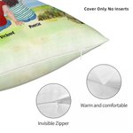 Funda de cojín de acampada familiar personalizada Vamos de acampada Regalo de cumpleaños Regalo de San Valentín para el salón