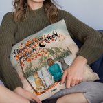 Gepersonaliseerd I Love You To The Moon And Back Kussenhoes Verjaardag Kerstcadeau voor Hondenliefhebbers