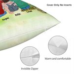 Funda de Almohada Familiar Personalizada Home Is Where We Park It Regalo de Cumpleaños Regalo de San Valentín para el Salón