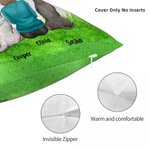 Personalized Life Is Better With Dogs Throw Pillow Cover Home Essentials Birthday Christmas Gift for Dog Lovers