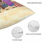 Taie d'oreiller personnalisée Plage Camping Adventure Is Out There Let's Find It Cadeau d'anniversaire Cadeau de Saint-Valentin