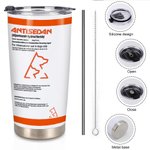 Personalized 20oz Food-grade Stainless Steel Tumbler with Name Christmas Gift Nurse Week Gift