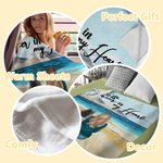 Personlig Forever In My Heart filt Julklapp Födelsedagspresent Födelsedagspresent för hundälskare