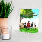 Personalised Once By My Side Forever In My Heart Acrylic Plaque Birthday Memorial Gift for Pet Owner