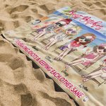 Personalized Best Bitches Beach Towel Birthday Gifts for Friends