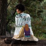 Personalised Forever In My Heart Super Soft Blanket Home Essentials Birthday Gift for Dog Lovers