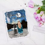 Personalized Life Is Better With Fur Baby Acrylic Plaque Home Decoration Birthday Christmas Gift for Pet Owner