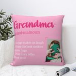 Personalisierte Wörterbuch Wort Bedeutung Definition werfen Kissenbezug mit Foto Multicolor Home Decor Geburtstag Weihnachten Geschenk für Familie Gro