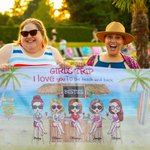 Gepersonaliseerd I Love You To The Beach And Back Strandlaken Verjaardagscadeaus voor vrienden