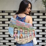 Personalized We Are Not Sugar And Spice Beach Towel Birthday Gifts for Friends