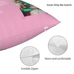 Personalisierte Wörterbuch Wort Bedeutung Definition werfen Kissenbezug mit Foto Multicolor Home Decor Geburtstag Weihnachten Geschenk für Familie Gro