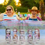 Personalized We Are Not Sugar And Spice Beach Towel Birthday Gifts for Friends