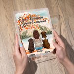 Personalized Once By My Side Forever In My Heart Acrylic Plaque Home Decoration Birthday Christmas Gift for Pet Owner Lover