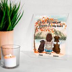 Personalized Once By My Side Forever In My Heart Acrylic Plaque Home Decoration Birthday Christmas Gift for Pet Owner Lover