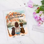 Personalized Once By My Side Forever In My Heart Acrylic Plaque Home Decoration Birthday Christmas Gift for Pet Owner Lover