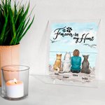 Personalized Forever In My Heart Acrylic Plaque Home Decoration Birthday Memorial Gift for Dog Owner Lover