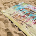 Gepersonaliseerd I Love You To The Beach And Back Strandlaken Verjaardagscadeaus voor vrienden