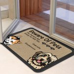 Henkilökohtainen varo lemmikkieläinten ovimatto joulu tai syntymäpäivälahja koiran ystäville kissan ystäville Home Essentials