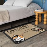 Henkilökohtainen varo lemmikkieläinten ovimatto joulu tai syntymäpäivälahja koiran ystäville kissan ystäville Home Essentials