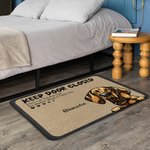 Henkilökohtainen Pidä ovi kiinni Ovi matto syntymäpäivä joululahja koira kissa ystäville Home Essentials